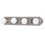SATCO 60-301 4 LIGHT 24-IN. VANITY RACETRACK