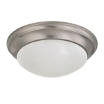 SATCO 60-3272 2 LIGHT 14-IN. FLUSH MOUNT TWIST
