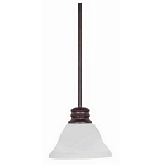 SATCO 60-366 EMPIRE 1 LIGHT 7-IN. MINI PENDANT