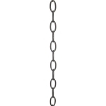SATCO 79-457 8 GA. CHAIN BLACK FINISH 1 YD.