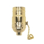 SATCO 80-1006 ON-OFF PULL CHAIN SOCKET 1/8 IP