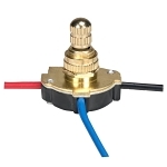 SATCO 80-1136 3-WAY METAL ROTARY SWITCH META