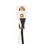 SATCO 80-1251 T5 LAMPHOLDER W/8-IN AWM B/
