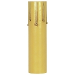 SATCO 80-1456 DRIP PAPER CANDLE COVER IVORY