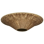 SATCO 90-039 CAST BRASS CANOPY ANTIQUE BRASS FIN
