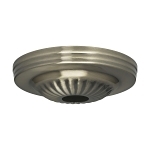 SATCO 90-1683 RIBBED CANOPY CANOPY ONLY ANTIQ