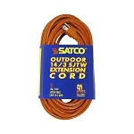 SATCO 93-5009 50 FOOT ORANGE HEAVY DUTY OUTDOO