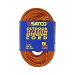 SATCO 93-5010 100 FOOT ORANGE HEAVY DUTY OUTDOO