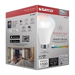 SATCO S11287 13 WATT A21 LED RGB & TUNABLE WH
