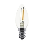 SATCO S11308 0.7 WATT LED FILAMENT C7 CLEAR 27