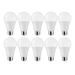 SATCO S11438 12 WATT A19 LED 5000K 75 WATT RE