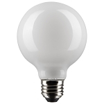SATCO S21240 6 WATT G25 LED WHITE MEDIUM BASE 90
