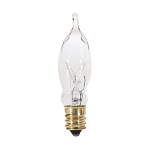 SATCO S3241 7.5 WATT CA5-INCANDESCENT CLEAR 1
