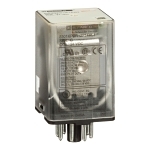 SQD 8501KPDR12P14V53 RELAY 2CO CYL PIN 10A 24