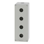 SQD XAPG49504 STATION PLAST GREY 4 HOLE 80X220