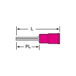 3M MNG18-47PX-A PIN NYLON INSULATED 100/BOTT