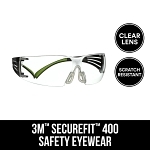 3M SF400C-WV-6-PS SECUREFIT 400 EYE PROTEC