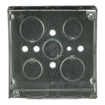 S/C 52151 3/4 W 4SQUARE BX STL 21CU 3/4KO WELDED