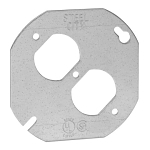 S/C 5402 LR 4 OCT BX COVER STL FLAT DUPLEX RE