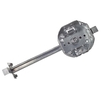 ABB 54151 AF 4-IN. OCT BX W/ARMD CLAMP & HANGER