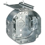 ABB 54151 AL 4-IN OCT BX STL 15.8CU 1/2-KO L-B