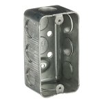 S/C 58361 1/2 1GNG UTIL BX STL 13CU 1/2-KO