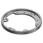 S/C 600 4 FL AL METALLIC TRIM RING/AL.