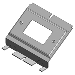 S/C 664 GP RECEPTACLE PLATE