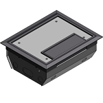 S/C AFM 6 GRY GALV. STEEL FLOOR INSERT