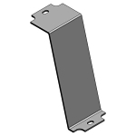 S/C AFP 8B AFM CVR BLANK SLOPED 45DEG STL