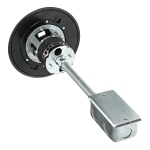 S/C FPT3-2P-2C-BLK 2X2 POKE-THRU 2 PWR 2 COM BL