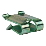 S/C GEE GRND CLIP ZINCPLT SPRNG STL GREEN