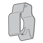 S/C SSF-CS3/4 CONDUIT FINGER CLOSE CLAMP FOR 1