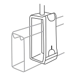 S-STRUT A853L CHNL HGR STL USE W/ ALL CHNLS