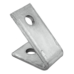 S-STRUT AB225EG 2-HOLE CLSD ANGL FTG EG STL
