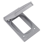 R-DOT CFSR-G 1G FS/FD CVR GFCI RCPT VERT BOX M