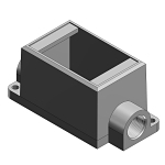 T&B FDC2-TB 3/4-IN 1G-DP BOX IRON THRU-FEED