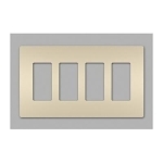 P&S RWP264LA RADIANT SCREWLESS WALLPLATE 4G L