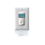 WATT-STOPPER TS-400-I DI GITAL TIME SWITCH 100-300 VAC 0-800/1200 WATTS I