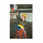 WERNER 6207 7FT FBRGLS STEP LADDER W/300LB LOAD
