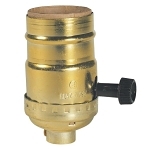 ANGELO 70421 BRASS FINIS H 2 CIRCUIT TURN KNOB SOCKET