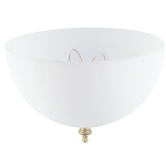 ANGELO 81494 8-IN CLIP-O N WHITE SHADE