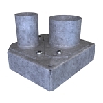 W-MOLD 15115CHA BOTTOM HOUSING ASSEMBLY W/1IN &