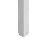 W-MOLD 25DTC-412WH TPP B LANK STEEL WHITE 12-FT
