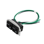 WALKERMOLD 68REC-CTRL 1/2 GANG 20A DUPLEX RECE