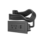 W-MOLD RDZBK10 RADIANT FPC 2OL 2USB BLACK 10-FT