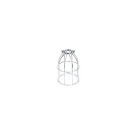 WOOD 362 CONSTRUCTION GUARD 1-1/2 NECK ZINCPLA