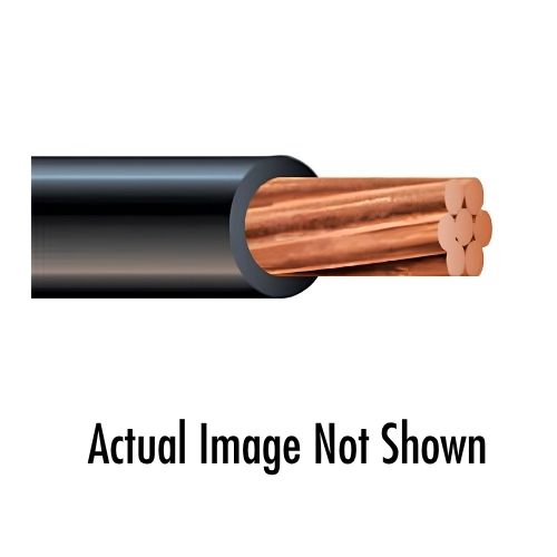 WIRE 10 STR BLK PV 2KV CU 500