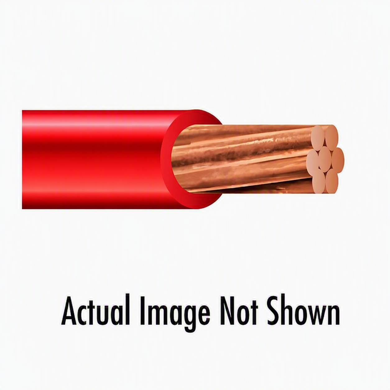 WIRE 10 STR RED PV 2KV CU 500