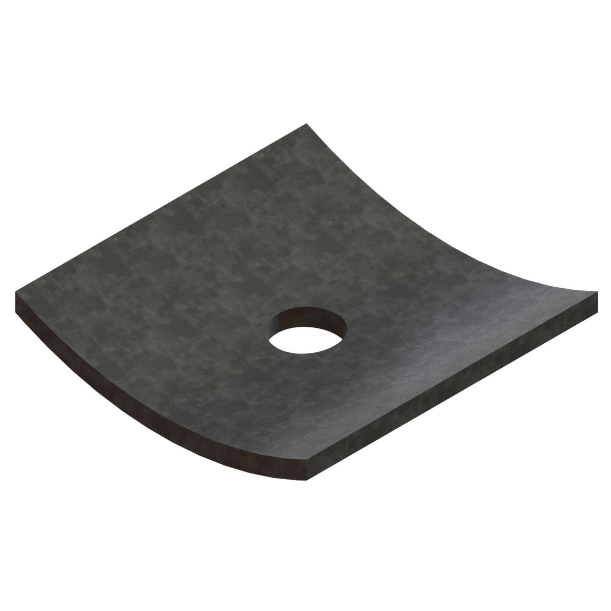 MPS J113 WASHER-SQ CURVED-3X 1/4